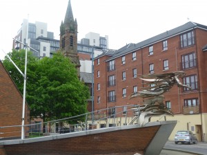 Entrance to Belfast docks