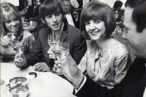All part of my growing up.  Cilla Black, Patti Boyd, George Harrison and Brian Epstein.