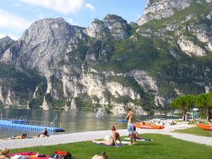 River, Lake Garda, Italy