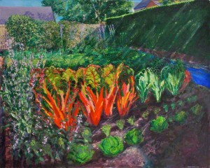 Joe's kitchen garden.