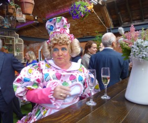 Always good for a laugh, Dame May McFetridge at the Grand Opera House