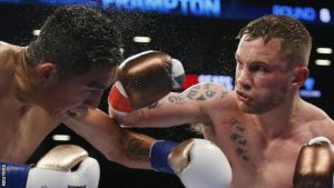 Carl Frampton won on points against 