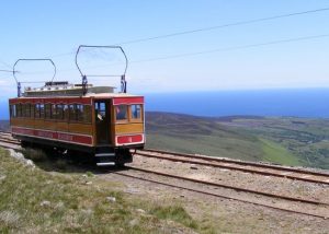Snaefell mountain Railway Isle of Man 