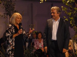 Maureen Martin and Barry Douglas at the 2015 Festival Fashion Show