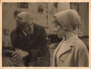 Me looking demure and Adam Faith looking georgous.