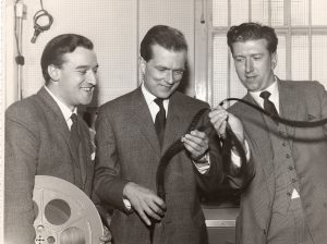 Robert with Derek Bailey and Gordon Duffield 