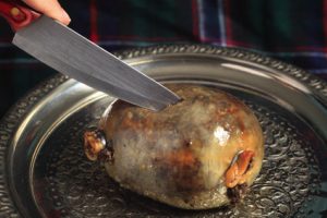 The delicious haggis!