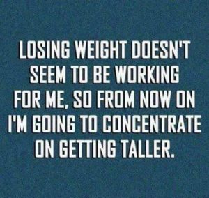 loosing weight