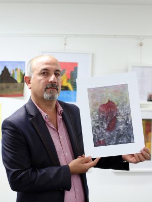 Marwan Moussa from Syria: Marwan’s exhibition ‘Refugee Sketches’ is on show at Whiterock Library until the end of October. It’s one of over 160 events marking this year’s Community Relations & Cultural Awareness Week which took place 18-24 September.