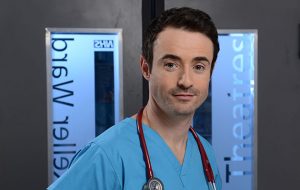 Programme Name: Holby City - TX: n/a - Episode: n/a (No. Generics) - Picture Shows: Raf di Lucca (JOE MCFADDEN) - (C) BBC - Photographer: Kieron McCarron