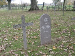 German graveyard where Jewish soldiers lie beside German comrades 